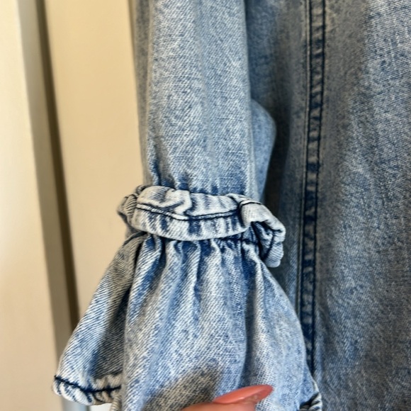 Free People Vanessa Denim Tunic - Picture 4 of 7